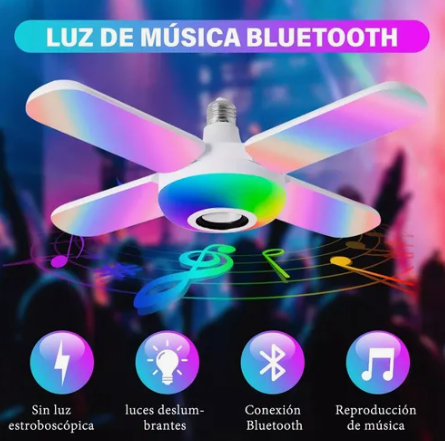 BOMBILLO LED 4 ASPAS 1206